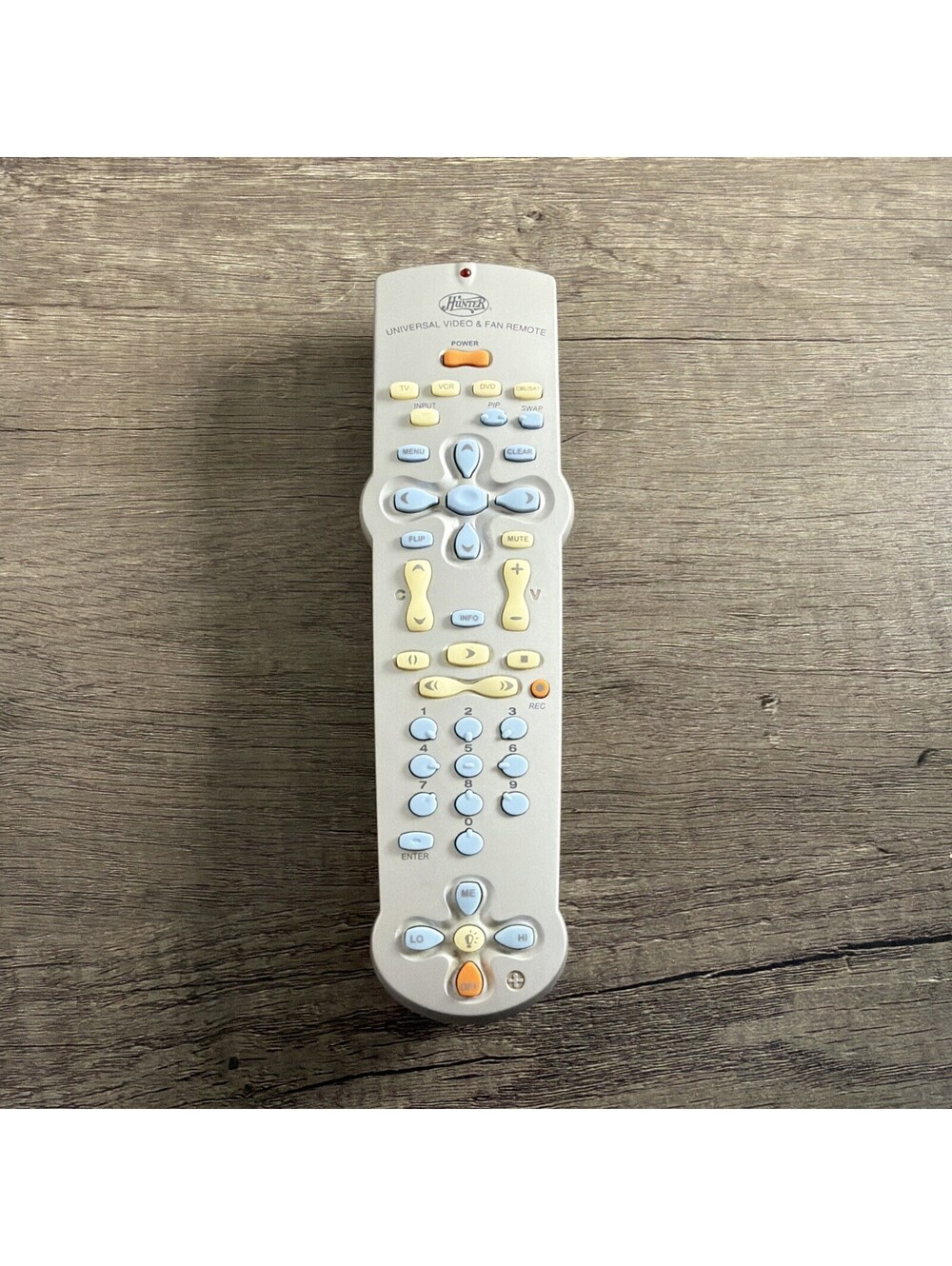 Hunter Wireless Universal Remote Control, Gray, Model 27177-01, MPN 27177-01